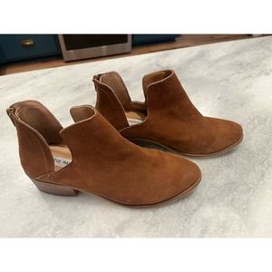 Steve Madden Leather Booties- Size 10